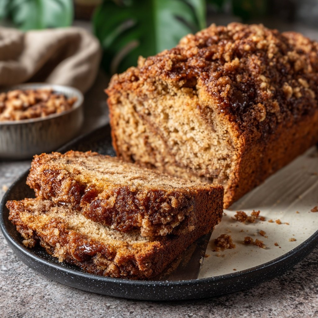 Banana Bread with Brown Sugar Streusel Recipe
