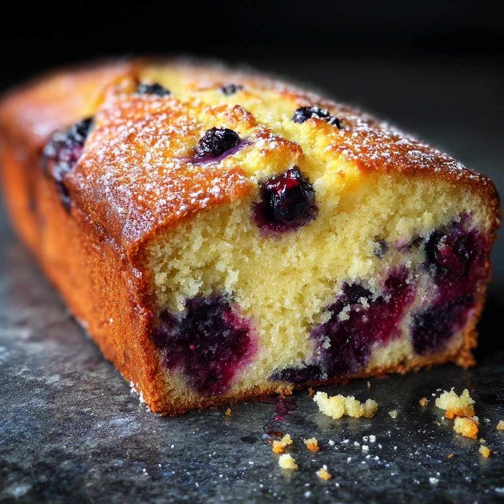 Blueberry Lemon Rustic Loaf