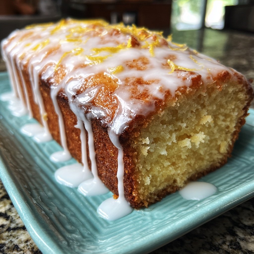 Limoncello Lemon Drizzle Cake