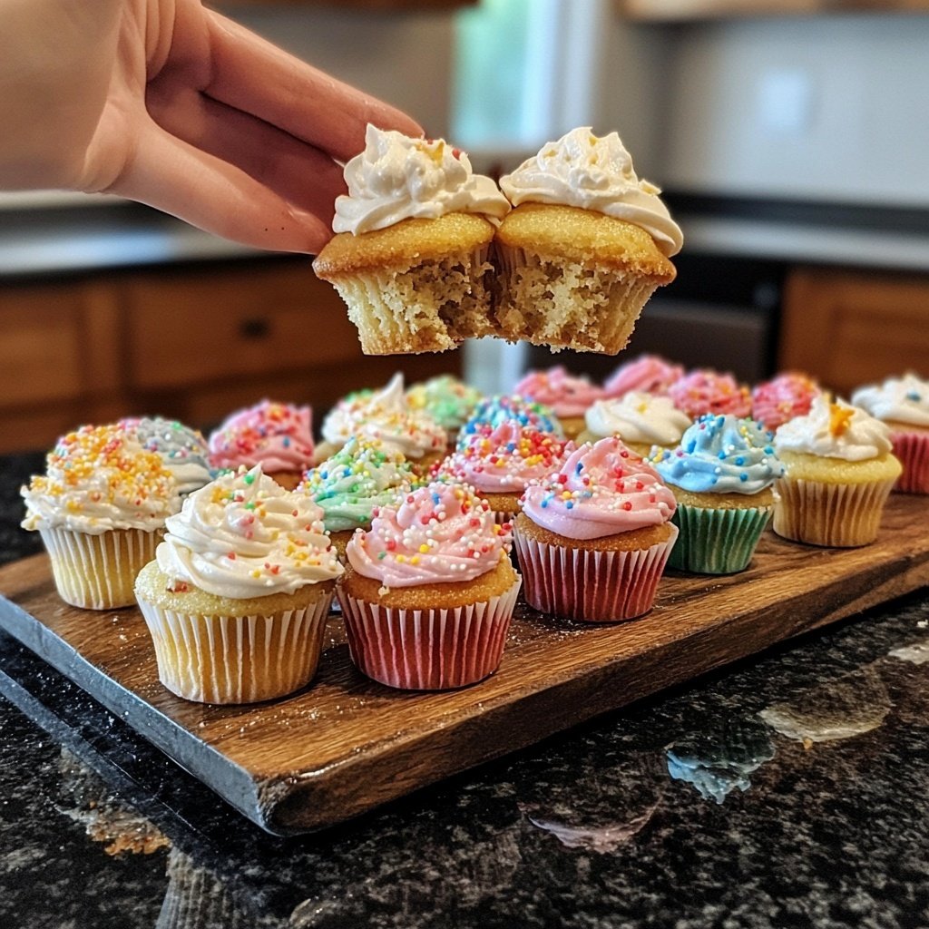 Super Bowl Dessert Mini Cupcake Platter