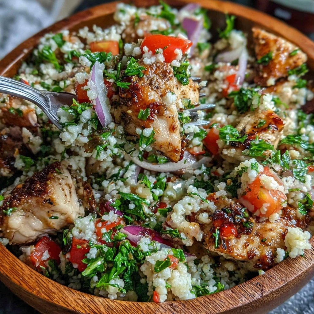 Healthy Chicken And Couscous Salad