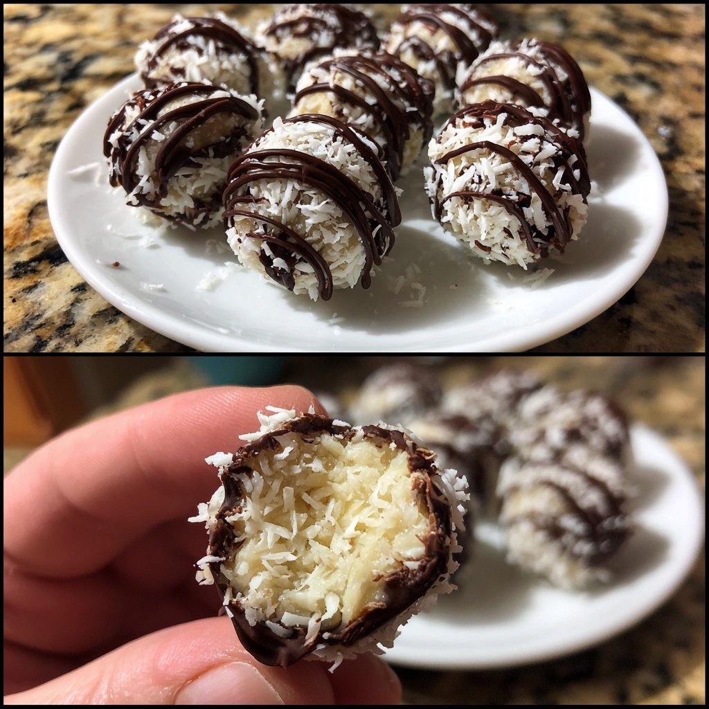 Chocolate Coconut Truffles